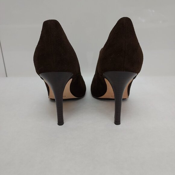 Cole Haan Air Talia Gore Heel Women's 8 B Brown Suede Stiletto Grip Sole Slip On - Picture 5 of 15
